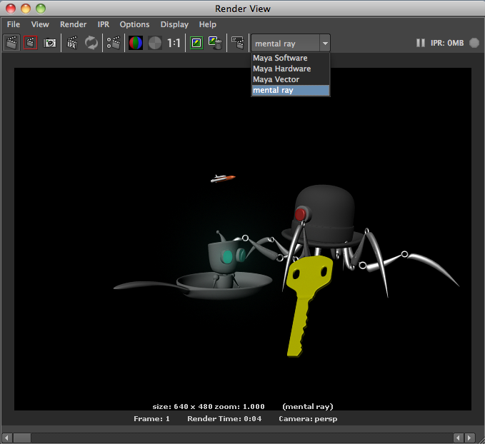 Mental Ray render